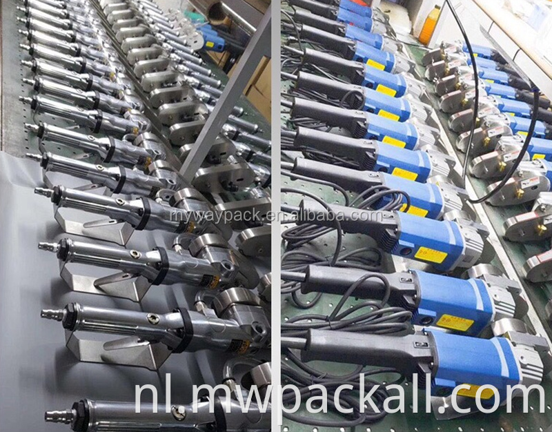 Pneumatische stroom karton papier handmatige stripmachine/kleine pneumatische afvalstripper